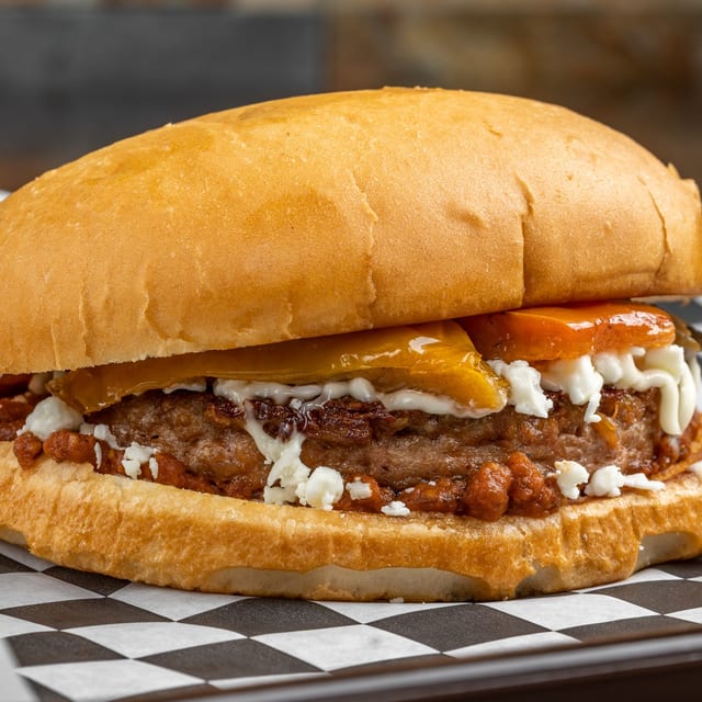 Quarterback V-Burger.